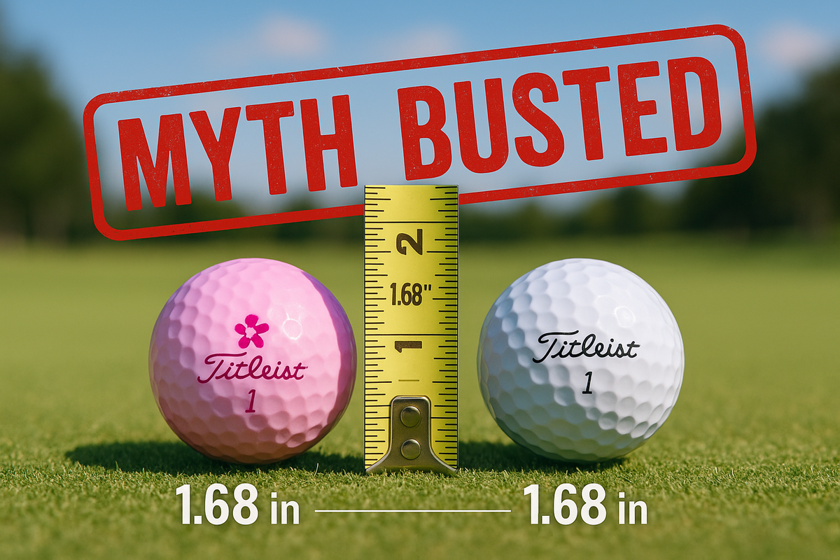 Are Women's Golf Balls Bigger? Let's Clear This Up Once and For All